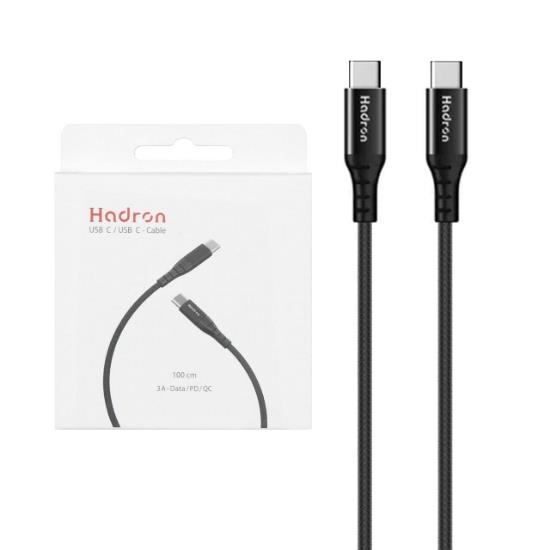 کابل تبدیل USB-C هادرون مدل HTC-C-C02 طول 1 متر